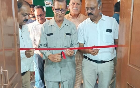 आशीर्वाद स्कूल में शाला प्रवेश उत्सव के साथ तीन नवनिर्मित कक्षों का लोकार्पण