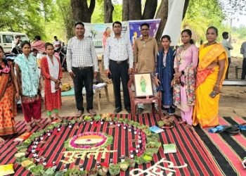 घोर नक्सल प्रभावित रहे गांव पुवर्ती में लगा सुशासन शिविर
