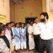 कलेक्टर ने शासकीय उच्चतर माध्यमिक विद्यालय रौनी का किया निरीक्षण