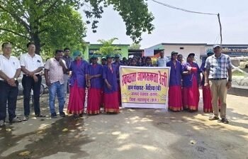 बिछिया में स्वच्छता रैली और घर-घर कचरा संग्रहण अभियान, शिक्षकों-विद्यार्थियों ने संभाली जागरूकता की कमान