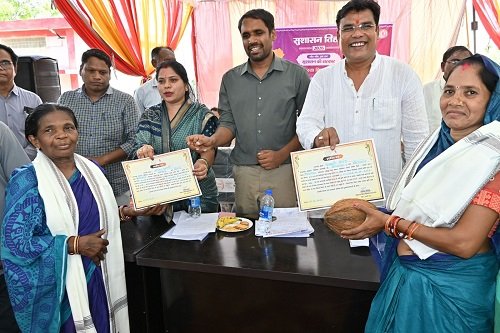 सुशासन तिहार शिविर में 667 आवेदनों की प्राप्ति, 116 मामलों का मौके पर निराकरण