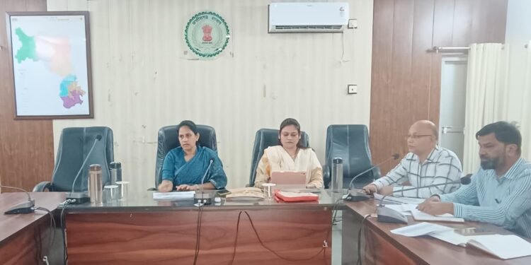 महिला व बाल विकास विभाग की समीक्षा बैठक में कलेक्टर सख्त, लापरवाही पर लगाई फटकार