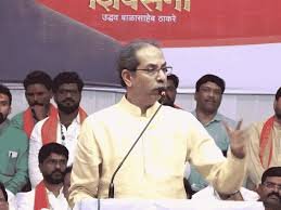 उद्धव ठाकरे ने BJP को ‘बाबर जनता पार्टी’ बताया:कहा- 6 बागी सांसदों की सदस्यता रद्द हो, वे विकास नहीं, स्वार्थ के लिए गए