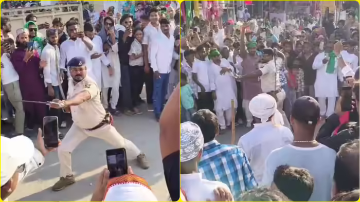 बिहार में मोहर्रम ड्यूटी के दौरान दारोगा ने वर्दी में चलाई तलवार, मुजफ्फरपुर एसएसपी ने दिए जांच के आदेश