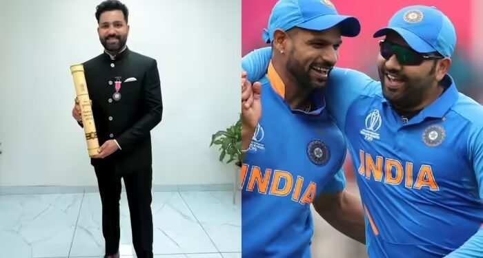 रोहित शर्मा को पद्मश्री अवॉर्ड मिलने पर गदगद हुए शिखर धवन, सोशल मीडिया पर खास अंदाज में दी बधाई