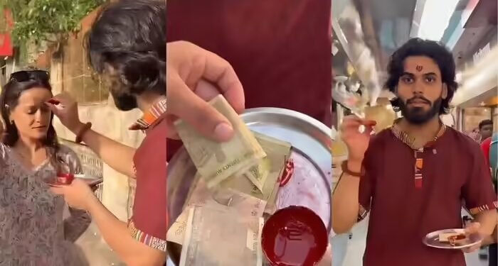 हर्ष गोयनका ने बताया कमाई का नया रास्ता, वीडियो में युवक बोला- तिलक लगाकर महीने के 70000 पक्के