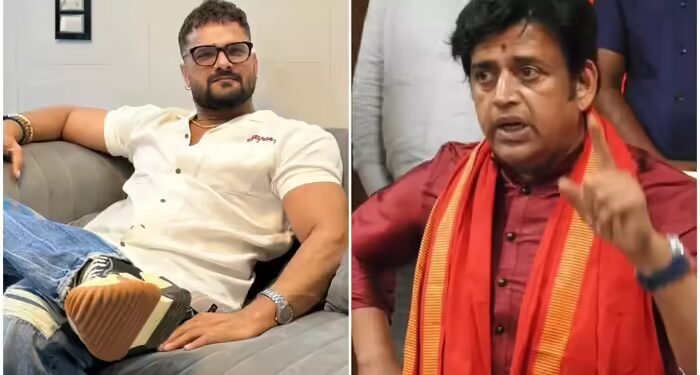 ‘रवि किशन को मोदी जी के सामने साष्टांग लेट जाना चाहिए’, खेसारी लाल यादव का ‘पैर छूने’ विवाद पर पलटवार