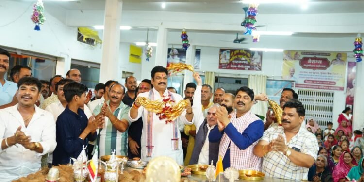 धार्मिक आयोजनों से समाज में शांति, सद्भाव और संस्कारों का होता है विस्तार : गोविंद सिंह राजपूत