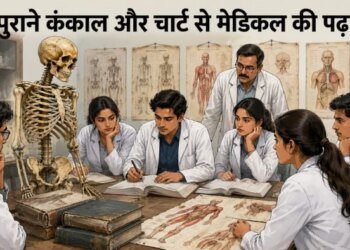 20 साल पुराने कंकाल और चार्ट के भरोसे छात्र, पिछड़ रही एमबीबीएस की पढ़ाई