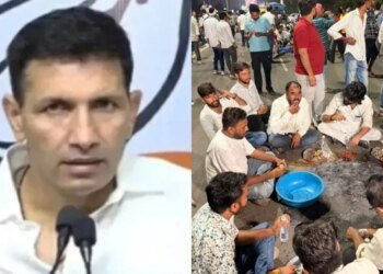 5 हजार किसानों का भोपाल में डेरा : जीतू पटवारी ने सरकार को घेरा; मूंग खरीद, एमएसपी और खाद संकट पर दागे सवाल