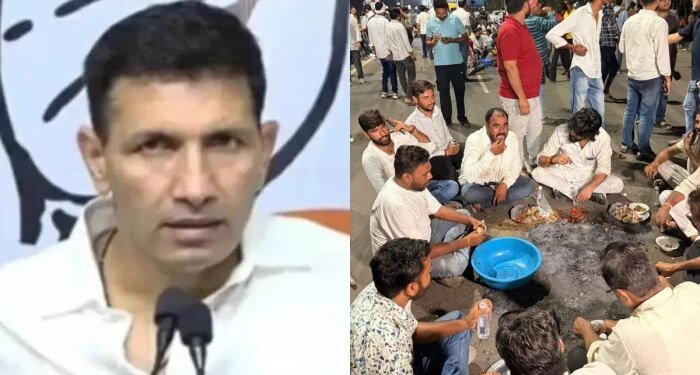 5 हजार किसानों का भोपाल में डेरा : जीतू पटवारी ने सरकार को घेरा; मूंग खरीद, एमएसपी और खाद संकट पर दागे सवाल