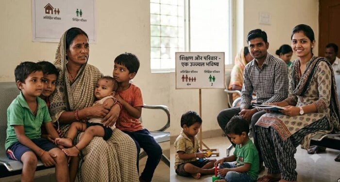 जितनी पढ़ी-लिखी महिला उतना छोटा परिवार… एमपी में अशिक्षित महिलाओं के 3 से ज्यादा, तो ग्रेजुएट के सिर्फ 2 बच्चे