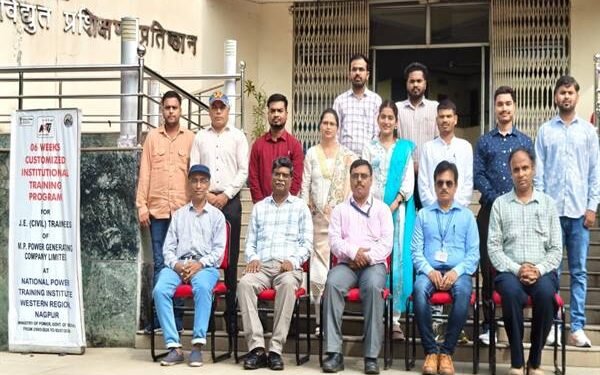 नवनियुक्त इंजीनियरों को आधुनिक तकनीकों और पॉवर प्लांट निर्माण का मिला प्रशिक्षण