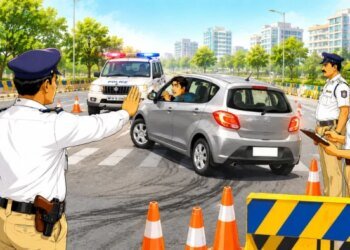 भोपाल में चेकिंग देखकर भागने वाले सावधान : यू-टर्न लिया या रॉन्ग साइड निकले तो खैर नहीं, शहर के 13 पॉइंट्स पर ACP संभालेंगे कमान