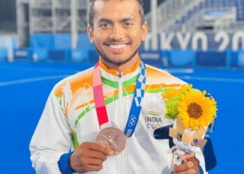 हॉकी विश्व कप के लिए भारतीय टीम में विवेक सागर:मध्य प्रदेश के रहने वाले, 15 अगस्त से बेल्जियम-नीदरलैंड में होंगे मुकाबले