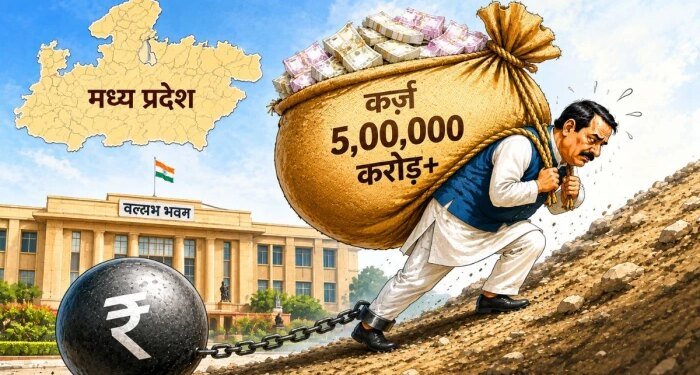 MP पर बढ़ा कर्ज का बोझ : सरकार ने फिर लिया 3,600 करोड़ रुपये का लोन; कुल उधारी 5 लाख करोड़ के पार