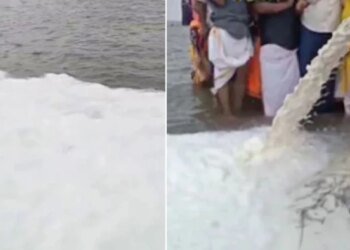 नदियों में दूध बहाने पर NGT का प्रतिबंध लगाने से इनकार, कहा- नर्मदा में दूध चढ़ाना धार्मिक आस्था, लेकिन दूषित न करें