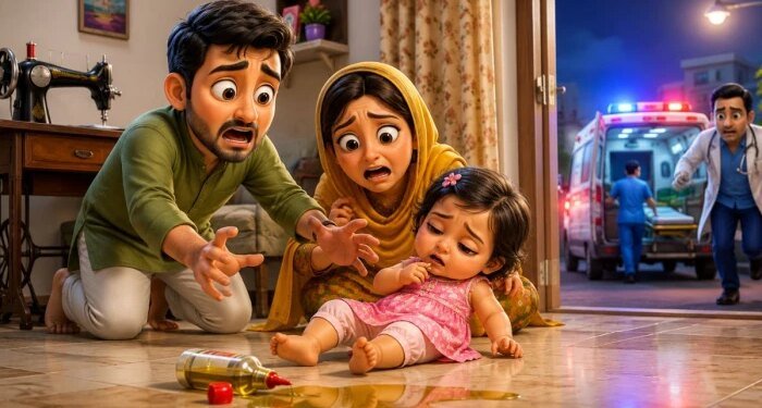 भोपाल में खेलते-खेलते सिलाई मशीन का आयल पी गई डेढ़ साल की मासूम, इलाज के दौरान मौत