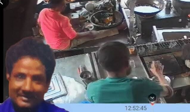 भोपाल में टी स्टॉल संचालक को लगा करंट, मौत:भट्‌टी के कटे तार के संपर्क में आकर ठेले से नीचे गिरे, सिर में लगी गंभीर चोट
