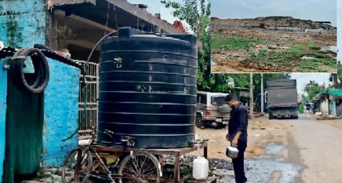 आदमपुर कचरा खंती का संकट गहराया, 7 लाख टन कचरे से 10 गांवों का भूजल दूषित, सांस लेना मुश्किल