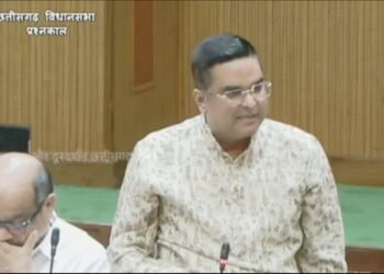 सदन में गूंजा वैशाली नगर में अवैध प्लाटिंग का मुद्दा, रिकेश सेन ने उठाए सवाल