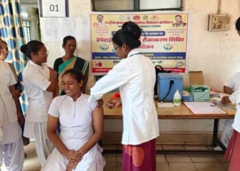 विश्व हेपेटाइटिस दिवस पर जागरूकता अभियान, 77 लोगों का हुआ सफल टीकाकरण