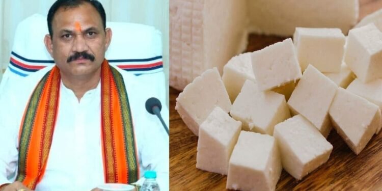 अब छत्तीसगढ़ में एनालॉग पनीर बैन:पाम ऑयल और मिल्क पाउडर से बनता था