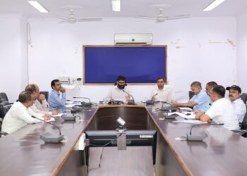 कलेक्टर व्यास ने जल जीवन मिशन के 80 प्रतिशत से अधिक भुगतान वाले कार्यों की समीक्षा की