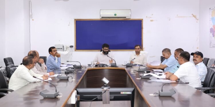 कलेक्टर व्यास ने जल जीवन मिशन के 80 प्रतिशत से अधिक भुगतान वाले कार्यों की समीक्षा की