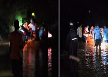 गरियाबंद में चार घंटे चला फ्लड रेस्क्यू: बाढ़ में फंसे मासूमों समेत पांच लोगों को बचाया, 300 गायें अब भी घिरीं