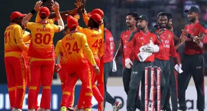 जिम्बाब्वे को बांग्लादेश ने रौंदकर हिसाब किया बराबर, लगातार 4 छक्के ठोकने वाले बल्लेबाज ने पहले ही पक्की कर दी थी जीत