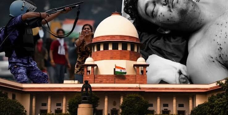 सुप्रीम कोर्ट बोला-पैलेट गन से घायल प्रदर्शनकारियों का इलाज कराएं
