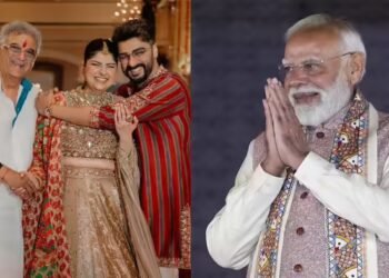 बोनी कपूर ने बेटी के लिए प्रधानमंत्री की भेजी शुभकामनाएं दिखाई, अंशुला-रोहन के लिए PM मेदी ने कही ये बात