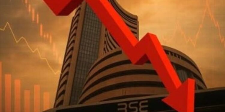 शेयर बाजार में भारी गिरावट, सेंसेक्स 600 अंक टूटा, रिलायंस के शेयरों में तेजी