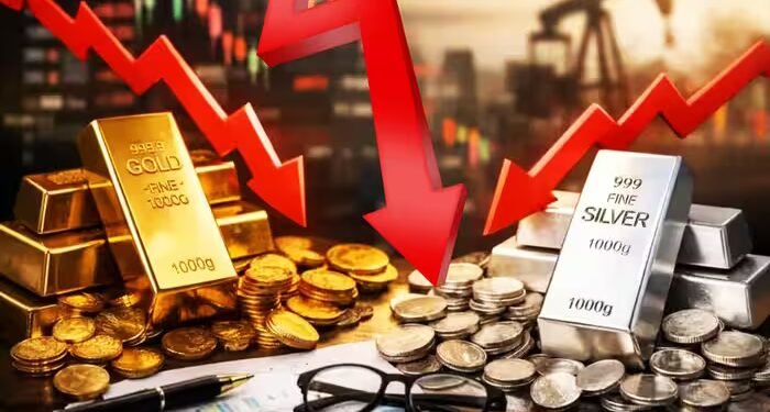 सोने-चांदी पर भारी पड़ी कच्चे तेल की तेजी, MCX पर गिर गई कीमत,