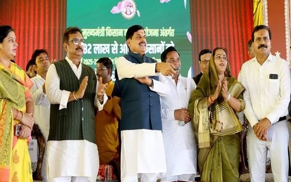 मुख्यमंत्री किसान कल्याण योजना में 82.70 लाख से अधिक किसानों को 3308 करोड़ रूपए अंतरित