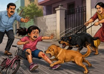 भोपाल में रंजिश के चलते 9 साल की मासूम को पालतू कुत्ते से कटवाया; बच्ची घायल, आरोपी महिला पर एफआईआर दर्ज