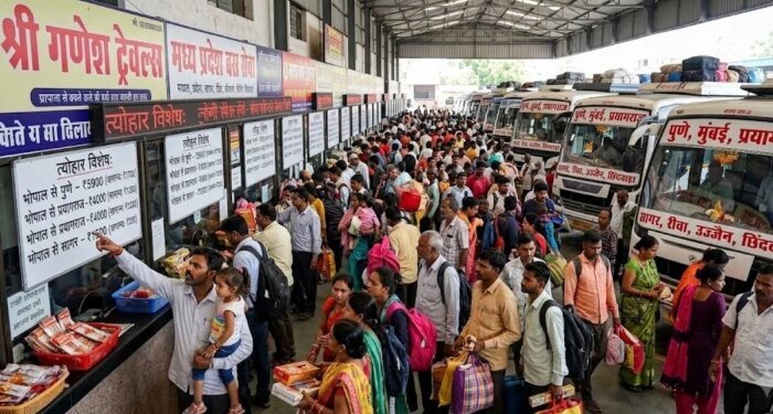 रक्षाबंधन पर ट्रेनों में भीड़ बढ़ी तो बसों ने बढ़ाया किराया… भोपाल से पुणे-प्रयागराज समेत कई शहरों का सफर तीन से चार गुना महंगा