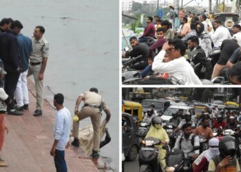 भोपाल के बड़े तालाब में तैरता मिला युवक का शव, वीडियो बनाने के चक्कर में तमाशबीनों ने लगाया 1 घंटे लंबा जाम