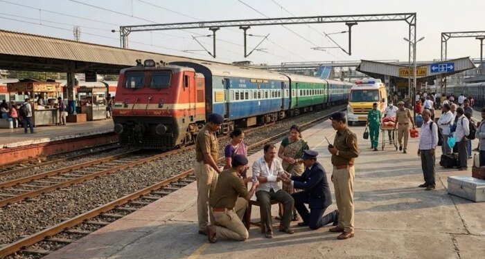 मैसूर-जयपुर एक्सप्रेस में हादसा, दरवाजे से गिरा यात्री; ट्रेन मैनेजर की सूझबूझ से बची जान