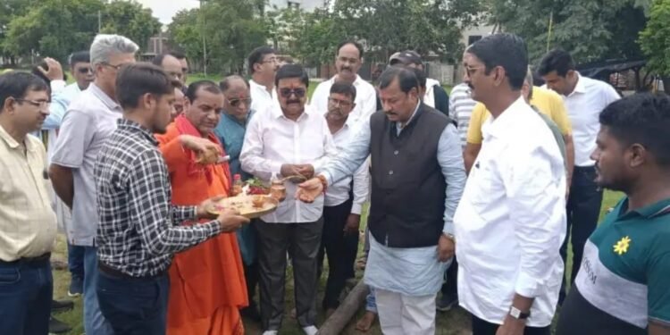 पदमनाभपुर में रामेश्वरम तीर्थ की भव्य झांकी वाले पंडाल में विराजेगे गणपति बप्पा