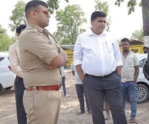 स्वतंत्रता दिवस की तैयारियों को लेकर कलेक्टर-एसपी ने सीएसईबी ग्राउंड का किया निरीक्षण
