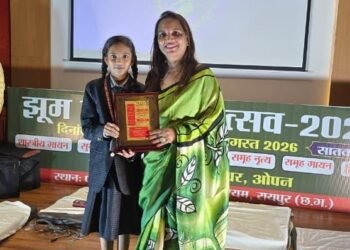 झूम तराना में भी दिखी अरुणिमा की धमक, जूनियर कैटेगरी में मिला प्रथम पुरस्कार