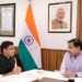 ​बलौदाबाजार में जल्द खुलेगा केंद्रीय विद्यालय, केंद्रीय मंत्री जोशी से मिले मंत्री वर्मा
