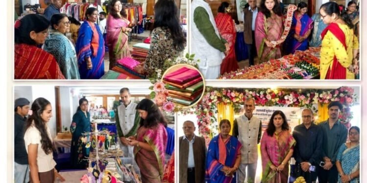 ‘वोकल फॉर लोकल’ से मिल रही नई पहचान, सरोज पाण्डेय ने बुनकरों का बढ़ाया उत्साह
