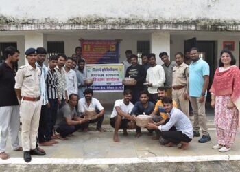 जिला जेल बेमेतरा में 28 बंदियों को दिया गया दो दिवसीय मशरूम उत्पादन प्रशिक्षण