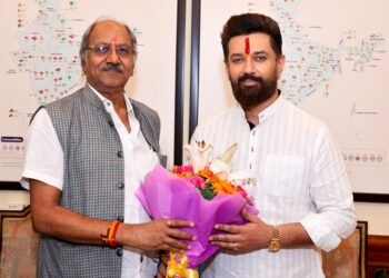 चिराग पासवान से मिले बृजमोहन अग्रवाल, रखा फूड प्रोसेसिंग हब का प्रस्ताव