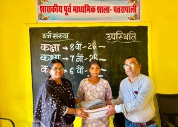 शिक्षक की पहल से शाला त्यागी दुर्गावती फिर लौटी शिक्षा की मुख्यधारा में