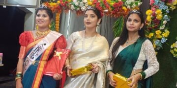 रामानुजनगर में पहली बार सजा भव्य सावन श्रृंगार मेला, सोनम साहू बनीं सावन क्वीन