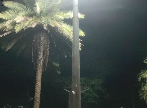 सोलर हाई मास्ट से रोशन हो रहे वनांचल के गांव